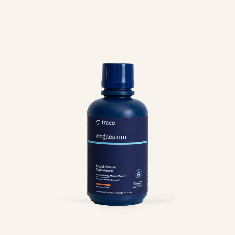 Magnesium Liquid 300mg 16Oz Mandarina Trace M. - Trace Minerals